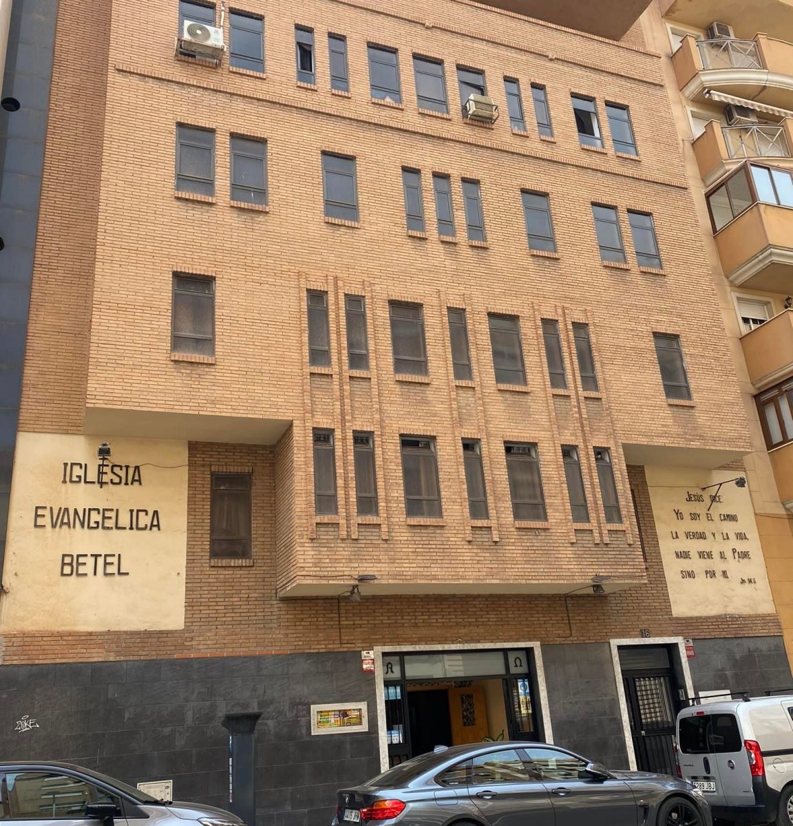 Fachada de Iglesia Unida Betel en Málaga